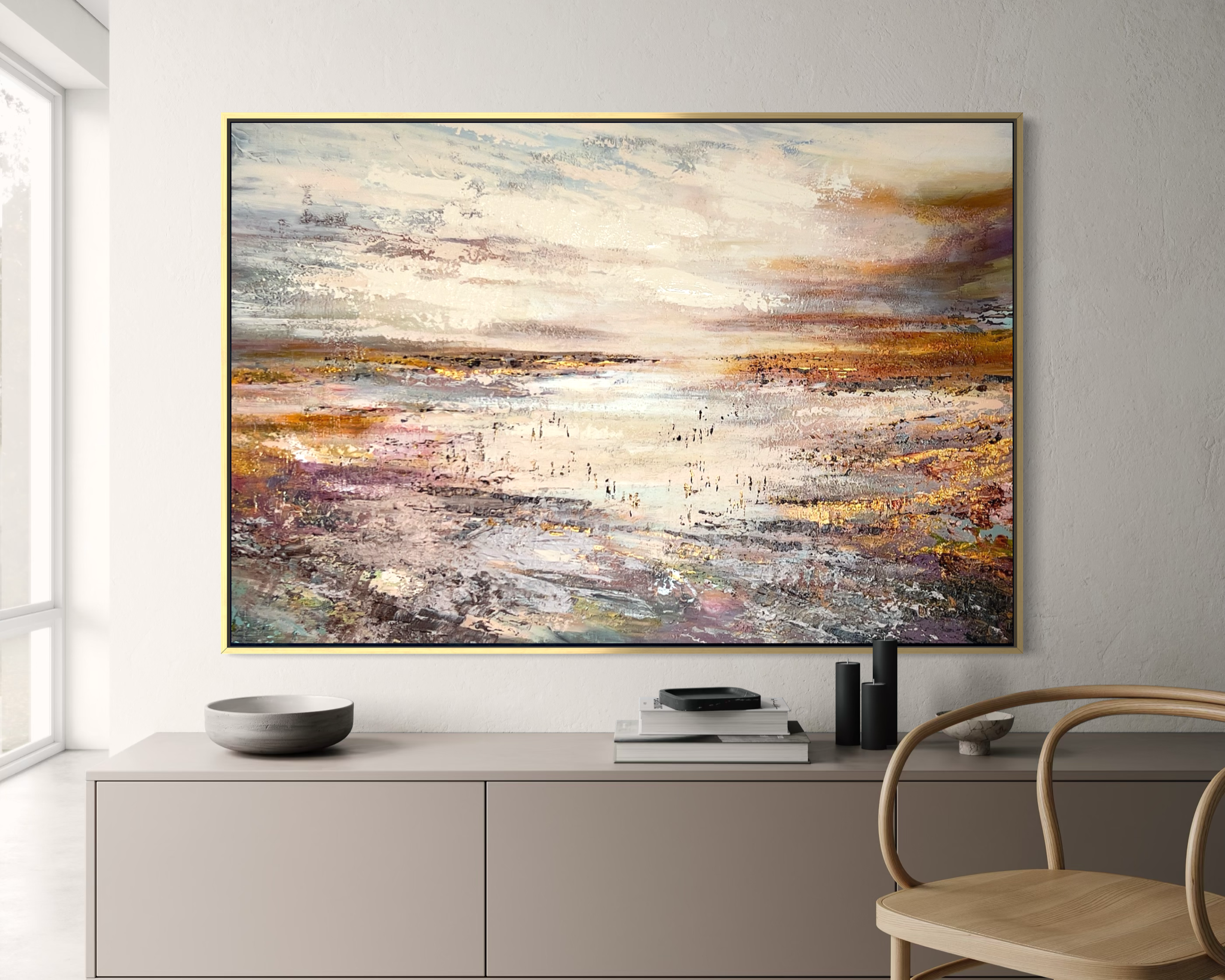 LIGHT ON THE HORIZON  150*100