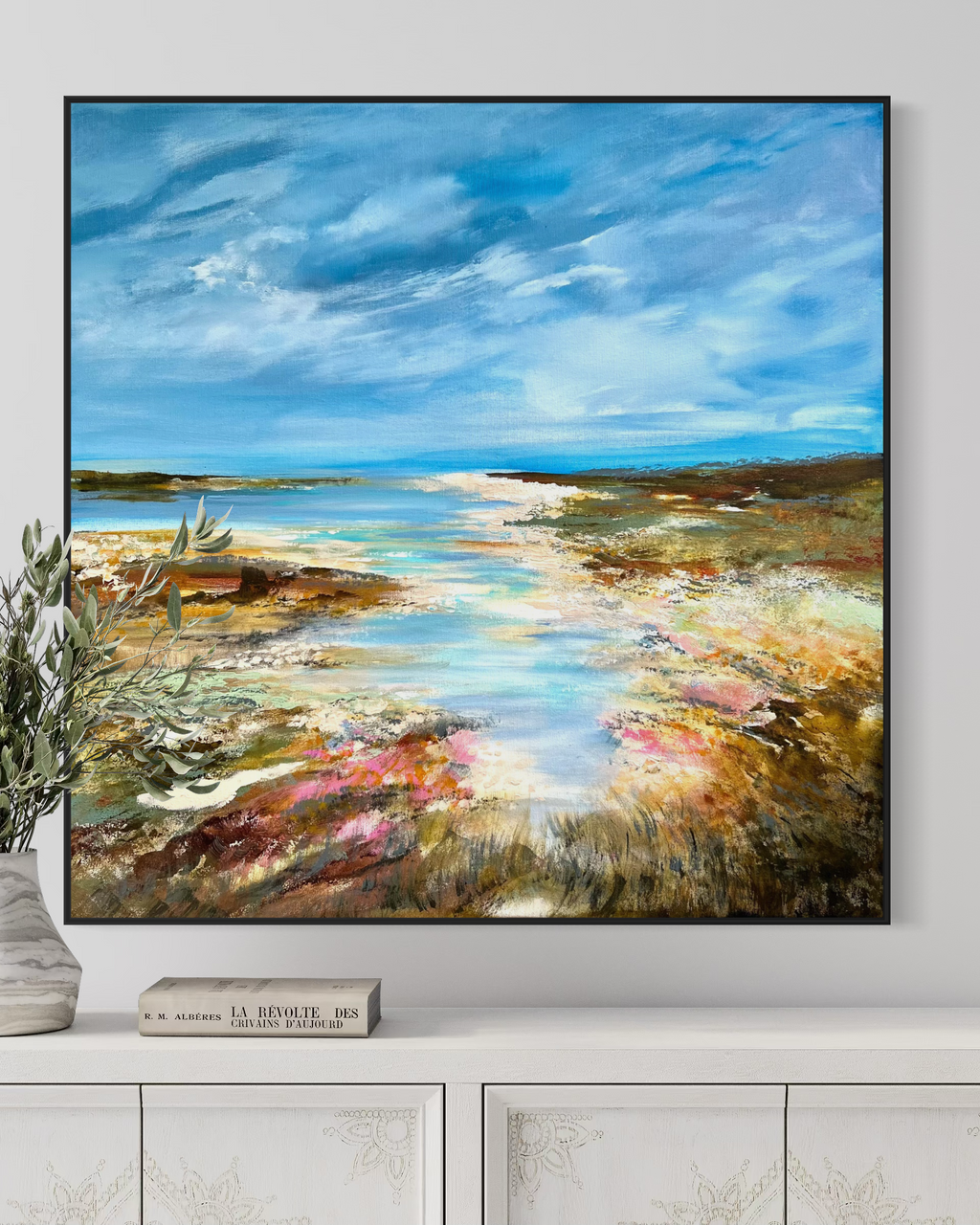 Mellan närhet och avstånd 80*80
