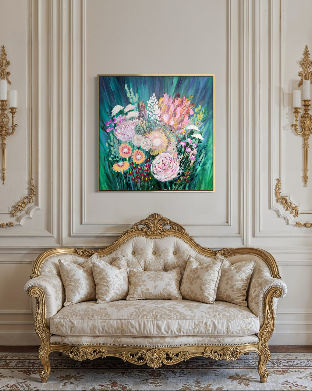 Bouquet 100*100
